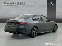 Usado Mercedes C300e AMG line 313 CV (230 kW) 2024 Gris selenita