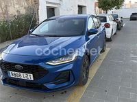 Usado Ford Focus ST-Line 125 CV (91 kW) 2022 Azul Berlina