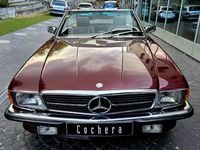 Usado Mercedes SL500 1986 Burdeos Descapotable