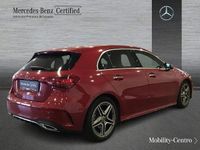 Usado Mercedes A180 AMG line 136 CV (100 kW) 2023 Patagonia red  metallic paint