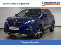 Usado Peugeot 3008 Allure 130 CV (95 kW) 2017 Azul SUV