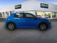 Usado Peugeot e-208 Allure 100 kW (136 CV) 2022 Azul Utilitario