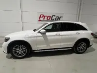 Usado Mercedes GLC220 AMG line 170 CV (125 kW) 2016 Blanco SUV