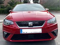 Usado Seat Ibiza Style Plus 95 CV (69 kW) 2018 Granate Berlina