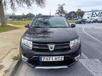 Usado Dacia Sandero Stepway 90 CV (66 kW) 2013 Negro Utilitario