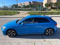 Usado Audi A3 S-Line 150 CV (110 kW) 2020 Azul Berlina