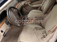 Usado Mercedes S320 197 CV (144 kW) 2002 Negro Berlina