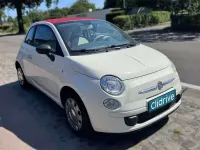 Usado Fiat 500C Pop 69 CV (50 kW) 2010 Blanco Descapotable