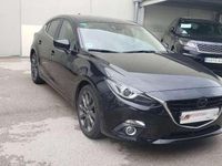 Begagnad Mazda 3 Luxury 150 HK (110 kW) 2015 Svart Halvkombi