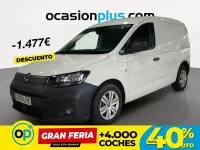 Usado VW Caddy 75 CV (55 kW) 2021 Blanco Monovolumen