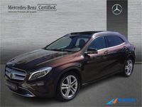 Usado Mercedes GLA200 AMG line 136 CV (100 kW) 2015 Marrón SUV