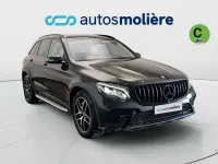 Usado Mercedes GLC220 AMG line 170 CV (125 kW) 2015 Negro SUV