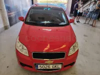 Usado Chevrolet Aveo LS 84 CV (61 kW) 2009 Rojo Berlina