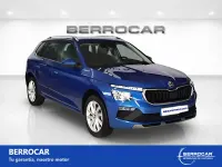 Usado Skoda Kamiq Ambition 110 CV (80 kW) 2021 Azul SUV