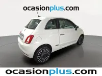 Usado Fiat 500 Lounge 69 CV (50 kW) 2018 Blanco Utilitario
