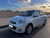Usado Nissan Micra Tekna 80 CV (58 kW) 2017 Blanco Berlina