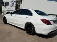 Usado Mercedes C220 AMG line 170 CV (125 kW) 2015 Blanco Berlina