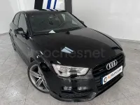 Usado Audi A3 190 CV (139 kW) 2016 Negro Berlina