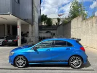 Usado Mercedes A180 AMG line 109 CV (80 kW) 2013 Azul Utilitario