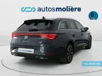 Usado Seat Leon FR 204 CV (150 kW) 2021 Gris / plata Familiar