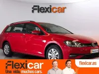Usado VW Golf VII Advance 116 HP (85 kW) 2019 Vermelho Carrinha