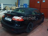 Usado Saab 9-3 Aero 210 CV (154 kW) 2004 Negro Descapotable