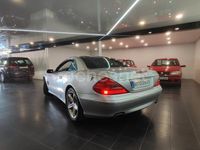 Usado Mercedes SL350 245 CV (180 kW) 2004 Gris / plata Descapotable