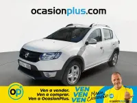 Usado Dacia Sandero Stepway 90 CV (66 kW) 2014 Blanco Utilitario