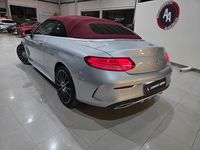 Usado Mercedes C220 170 CV (125 kW) 2018 Gris Descapotable