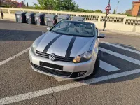 Usado VW Golf Cabriolet 105 CV (77 kW) 2013 Gris / plata Descapotable