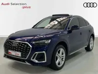 Usado Audi Q5 Sportback S-Line 204 CV (150 kW) 2022 Azul SUV