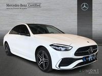 Usado Mercedes C300e AMG line 313 CV (230 kW) 2024 Blanco Berlina