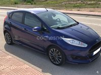 Usado Ford Fiesta ST-Line 125 CV (91 kW) 2017 Azul Berlina