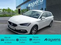 Usado Seat Leon Style 116 CV (85 kW) 2021 Blanco Familiar