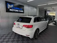 Usado Audi A3 Sportback S-Line 150 CV (110 kW) 2018 Blanco Utilitario