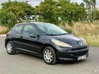 Usado Peugeot 207 75 CV (55 kW) 2008 Negro Berlina