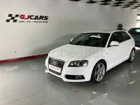 Usado Audi A3 Attraction 140 CV (102 kW) 2009 Blanco Utilitario