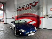Usado Jaguar XKR 370 CV (272 kW) 2000 Azul Descapotable