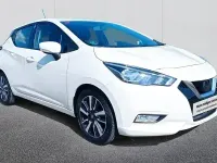 Usado Nissan Micra Acenta 101 CV (74 kW) 2019 Ivory (sólido) Utilitario