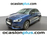 Usado Audi A1 S-Line 125 CV (91 kW) 2016 Azul Utilitario