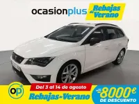 Usado Seat Leon ST FR 150 CV (110 kW) 2015 Blanco Familiar