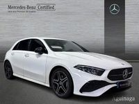 Usado Mercedes A180 AMG line 136 CV (100 kW) 2025 Blanco polar