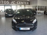 Usado Ford Fiesta Trend 82 CV (60 kW) 2015 Negro Utilitario
