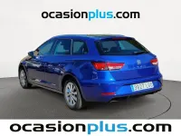 Usado Seat Leon Style 130 CV (95 kW) 2020 Azul Familiar