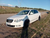 Usado Skoda Superb Exclusive 140 CV (102 kW) 2010 Blanco Berlina