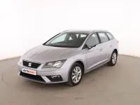 Usado Seat Leon Style 125 CV (91 kW) 2017 Plata Familiar