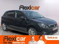 Usado Peugeot 308 Style 131 CV (96 kW) 2019 Negro Utilitario