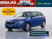 Usado Skoda Scala Ambition 95 CV (69 kW) 2022 Azul Utilitario
