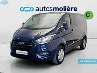 Usado Ford Transit Custom Trend 125 CV (91 kW) 2022 Azul Familiar