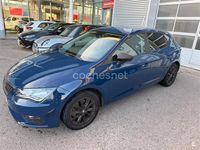 Usado Seat Leon Style 125 CV (91 kW) 2018 Azul Berlina